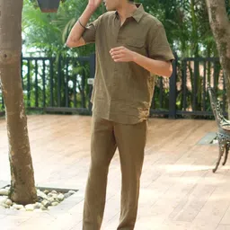 Creatures of Habit Men Classic Opaque Casual Shirt-image-99