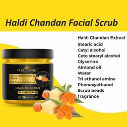 Park Daniel Set Of 2 Haldi Chandan Facial Scrub -100 ml & Foaming Face Wash -100 ml image 3