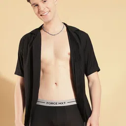 Force NXT Men Pack Of 2 Colourblocked Long Trunks MNFS-22-COL-23-PO2 image 4