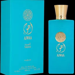 NUSUK Unisex Ajwa Torquoise Long Lasting Eau De Parfum - 100 ml-36