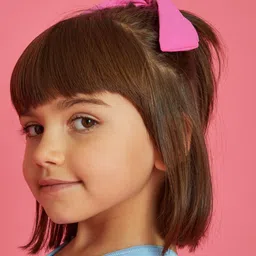 Accessorize Girls Pink Ponytail Holders-35