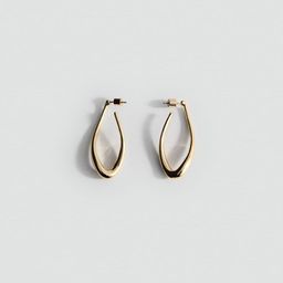 MANGO Contemporary Hoop Earrings-picture-26