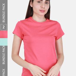 Monte Carlo Pack of 2 Round Neck Cotton Top-picture-45