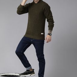 The Roadster Lifestyle Co. Solid Acrylic Pullover-picture-16