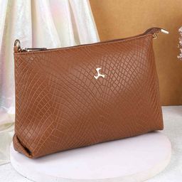 Mochi Women Textured Bowling Sling Bag-10