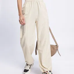 glitchez Women Breezy Basics Parachute Pants-image-93
