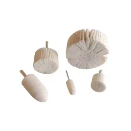 NOFOX Polishing Pads for Drill Cotton Polishing Pad Mop Kit (Pack of 5)-picture-33