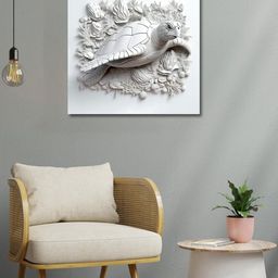 OLIVE TREE White Canvas Painting Wall Art-picture-9