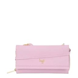 Baggit Pink Solid Zip Around Wallet for Women-image-79