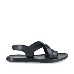 Regal Men's Black Sling Back Sandals-picture-41