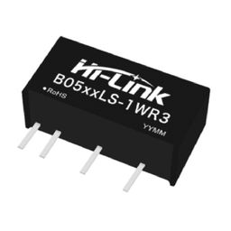 Hi-Link Stabilized Single output 5V to 5V 1W 200mA DC to DC Power module HLK-B0505LS-1WR3 image 1