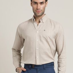 Saltpetre Dusk-By-The Dock Relaxed Button-Down Collar Formal Shirt-image-92