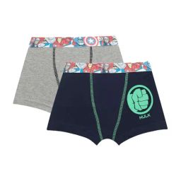 Bodycare Kids Multicolor Cotton Printed Avengers Trunk (Assorted, Pack of 2)-picture-4
