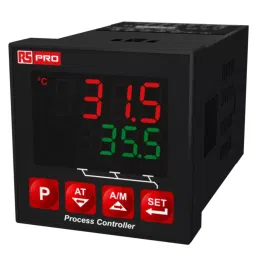 RS PRO Panel Mount PID Temperature Controller 48x48 mm 3 Input 3 Output Relay, 2228146-13