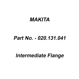Makita Intermediate Flange Suitable For DCS430,5200, Part No 020.131.041-image-5