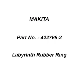 Makita Labyrinth Rubber Ring Size 19 mm, Part No 422768-2-image-12