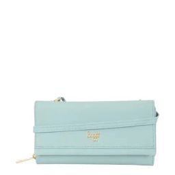 Baggit Blue Solid Zip Around Wallet for Women-image-36