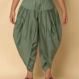 KISAH Kids Green Cotton Regular Fit Dhoti Pants-image-11