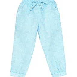 charkhee Unisex Kids Smart Tapered Fit Joggers Trousers-image-72
