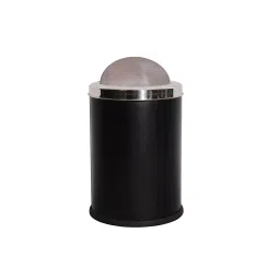 MOFNA Black Stainless Steel Swing Lid Dustbin 10x14 Inch, MSSB502-picture-37