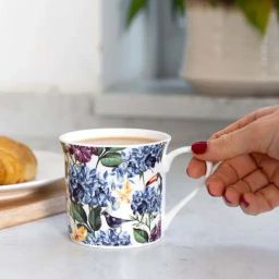 KitchenCraft Multicolor Bone China Fluted Mug (0.3 L)-29