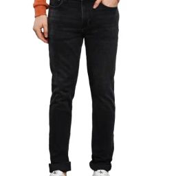 Calvin Klein Jeans Washed Black Slim Fit Jeans-image-73