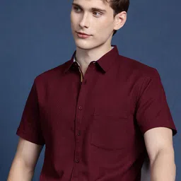 Mast & Harbour Men Slim Fit Casual Shirt-picture-23