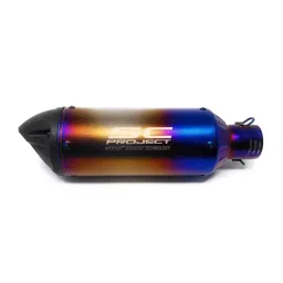 RA Accessories Blue SC Project Mini3 Silencer Exhaust for Kinetic GF 170-picture-5