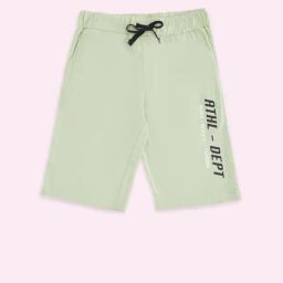 Pantaloons Junior Olive Cotton Printed Shorts-image-70