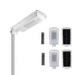 Homehop HHSOL-03-RW-2 Aluminium 80 W Wall and Pole Mount 6.51 kg Cool white Solar LED Street Light-11