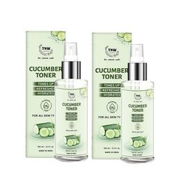 TNW the natural wash Set of 2 Cucumber Pore Tightening Toner - 100 ml each-9