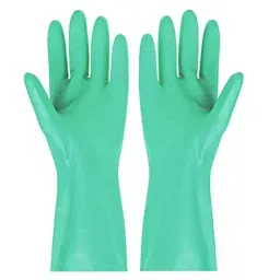 ETS Hand Pro Nitrile Chemical Resistant Hand Gloves, Green XL Size, ‎Nit_Chem15 (Pack of 20 Pair)-image-58