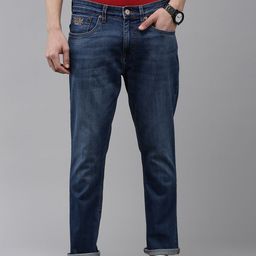 U.S. Polo Assn. Denim Co. Men Henry Tapered Fit Light Fade Stretchable Jeans-image-9