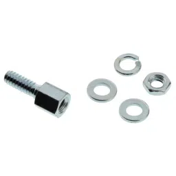 AMPHENOL COMMUNICATIONS SOLUTIONS SCREW LOCK, FEMALE, 8.5MM, 4-40, L17D2041843X (Pack of 10)-image-81