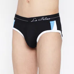 La Intimo Pack Of 2 Modern Pattern Anti Microbial Basic Briefs- LIBR070B image 5