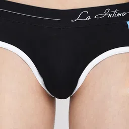 La Intimo Pack Of 2 Modern Pattern Anti Microbial Basic Briefs- LIBR070B image 3