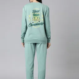 Nap Chief Printed Pure Cotton Sweatshirt and Joggers-image-94