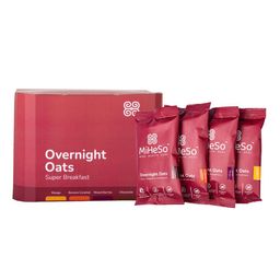 MiHeSo Overnight Oats - Assorted Pack - Pack of 7 - 420 Gm-74