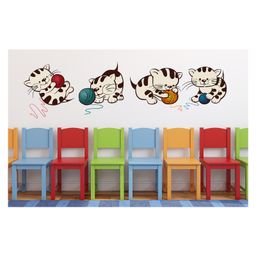 Wallstick Cute Playing Cats wallstickers-image-98