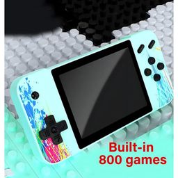 FLAZE G3 Handheld Game Console 800 in One 3.5 Inch Large Screen Retro Game Console Support for Connecting TV-PACK OF 1-COLRO MAY VARY-12