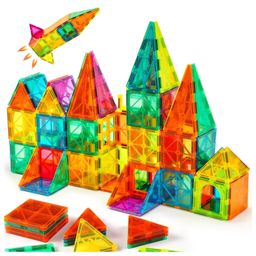 FUNVERSE Magnetic Tiles for Kids, Magnetic Building Blocks for Kids 3 4 5 6 7 8 Years, Educational Learning Toys for 2 3 4 5 Year, Magnetic Toys for Kids, Learning Educational Brain Toys - 26Pcs-picture-26