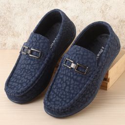 Pine Kids Slip On Loafer with Applique - Navy Blue-picture-9