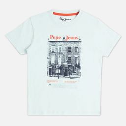 Pepe Jeans Boys Graphic Printed Round Neck Pure Cotton T-shirt-image-56