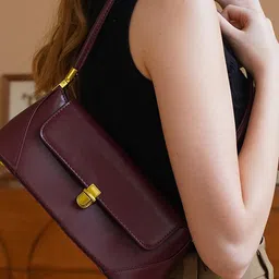 RAVE PU Structured Shoulder Bag with Tasselled image 5