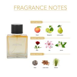 Ajmal Unisex Set of 2 Ascend  EDP & Aretha EDP 100ML each image 2