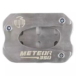 Allextreme Bike Stand Extender Pad Support Plate for Parking of Royal Enfield Meteor 350, ALL-STD007-19