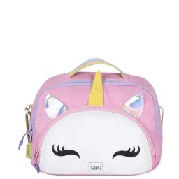 Wiki Pink Solid Medium Cross Body Bag-4