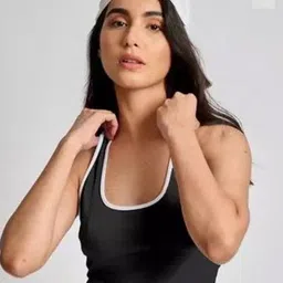 MIXFIT Women Pack of 2 Ribbed Tank Crop Top-picture-42