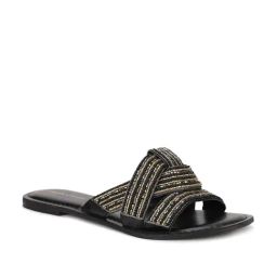 Marie Claire by Bata Women's Black Ethnic Sandals-picture-10