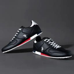 U.S. Polo Assn. Men's Retro SORRENTO 2.0 Black Casual Sneakers-image-63